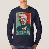 "Nope" Shirt tegen Trump (Voorkant)