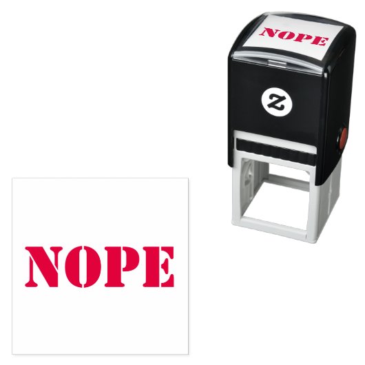 NOPE-stempel Zelfinktende Stempel (In situ)