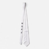 Nope Stropdas (Achterkant)