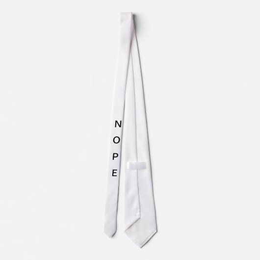 Nope Stropdas (Achterkant)