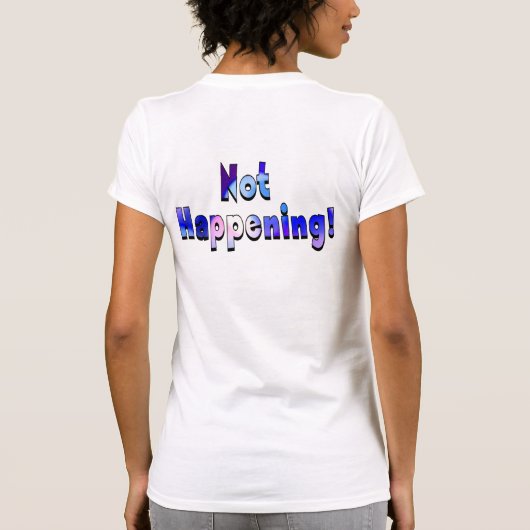 NOPE! t-shirt (Achterkant)