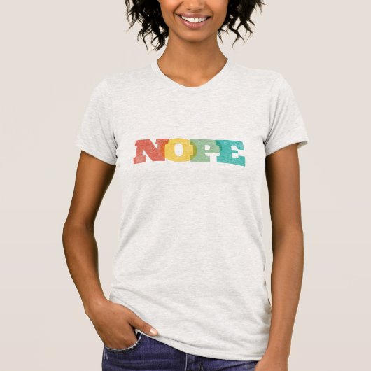 Nope T-Shirt (Voorkant)