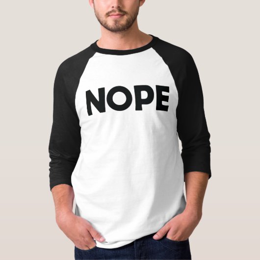 NOPE T-Shirt (Voorkant)