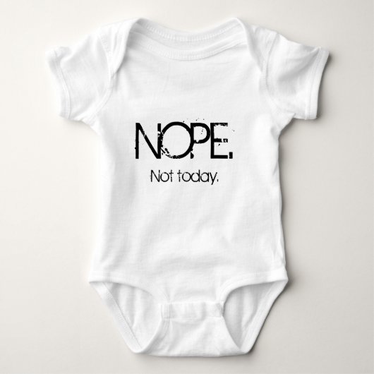 NOPE T-shirt (Voorkant)