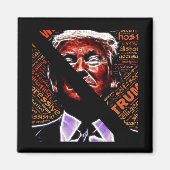 Nope tegen Donald Trump als President Magneet (Voorkant)