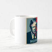nope trump gay koffiemok (Voorkant links)