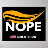 Nope Trump Poster (Voorkant)