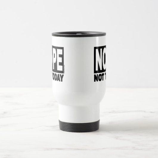 NOPE vandaag niet Reisbeker (Center)