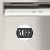 NOPE - White BlackBox Magneet (Insitu (Vaatwasser))