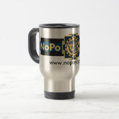 NoPo YoGa Travel Mug Reisbeker (Voorkant links)