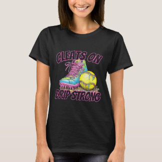 Noppen Aan Drip Sterke Zachte Drip Zachte Moeder R T-shirt