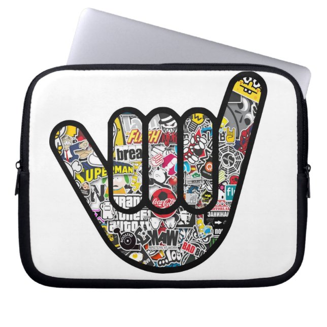 Nopreen-hoes Laptop Sleeve (Voorkant)