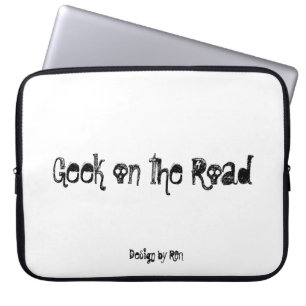 Nopreen-hoes voor "Geek"-laptop Laptop Sleeve