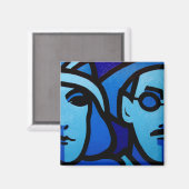 Nora Barnacle en James Joyce Magneet (Voorkant / Achterkant)