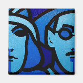 Nora Barnacle en James Joyce Magneet (Voorkant)