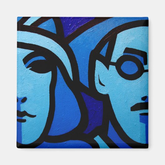 Nora Barnacle en James Joyce Magneet (Voorkant)