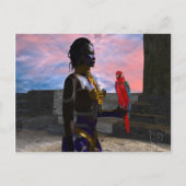 NORA CYBER WARRIOR BRIEFKAART (Voorkant)