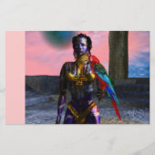 NORA CYBER WARRIOR BRIEFPAPIER (Voorkant)