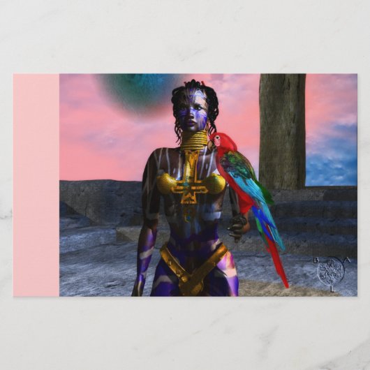 NORA CYBER WARRIOR BRIEFPAPIER (Voorkant)