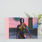 NORA CYBER WARRIOR BRIEFPAPIER (Staand voorkant)