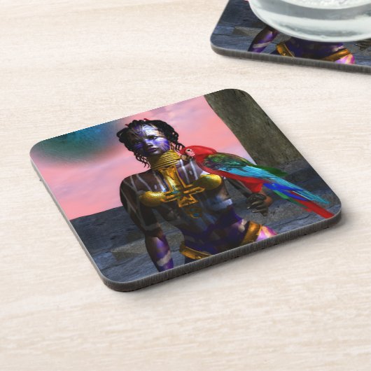 NORA CYBER WARRIOR DRANKJES ONDERZETTER (Linkerzijde)