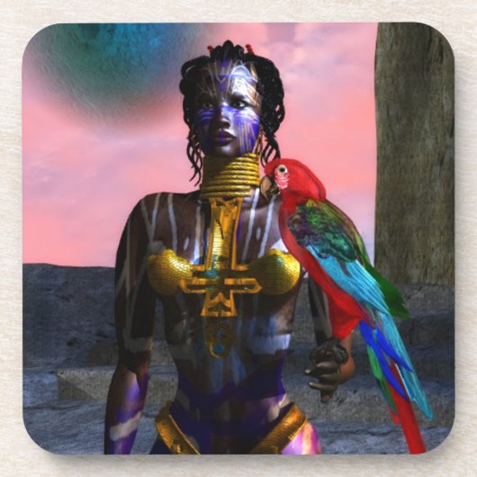 NORA CYBER WARRIOR DRANKJES ONDERZETTER (Voorkant)