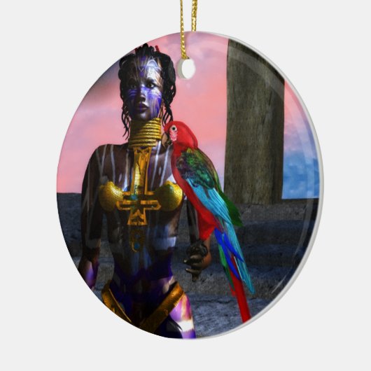 NORA CYBER WARRIOR KERAMISCH ORNAMENT (Links)