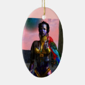 NORA CYBER WARRIOR KERAMISCH ORNAMENT (Rechts)