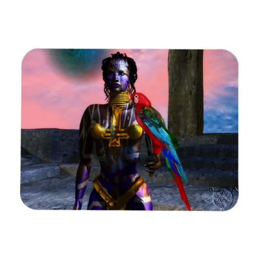 NORA CYBER WARRIOR MAGNEET (Horizontaal)