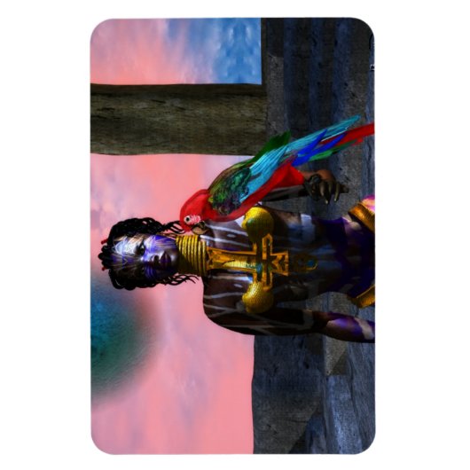 NORA CYBER WARRIOR MAGNEET (Verticaal)