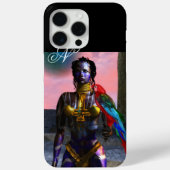 NORA CYBER WARRIOR MONOGRAM Case-Mate iPhone CASE (Achterkant)