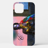 NORA CYBER WARRIOR MONOGRAM Case-Mate iPhone CASE (Achterkant)