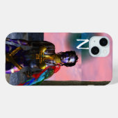 NORA CYBER WARRIOR MONOGRAM Case-Mate iPhone CASE (Achterkant (horizontaal))