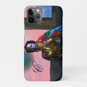 NORA CYBER WARRIOR MONOGRAM Case-Mate iPhone CASE (Achterkant)