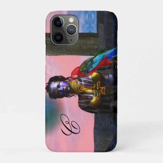 NORA CYBER WARRIOR MONOGRAM Case-Mate iPhone CASE (Achterkant)