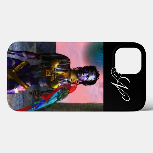 NORA CYBER WARRIOR MONOGRAM Case-Mate iPhone CASE (Achterkant (horizontaal))