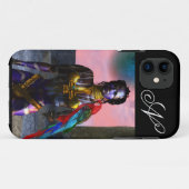 NORA CYBER WARRIOR MONOGRAM Case-Mate iPhone CASE (Achterkant (horizontaal))