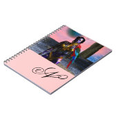 NORA CYBER WARRIOR MONOGRAM NOTITIEBOEK (Linkerzijde)