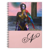 NORA CYBER WARRIOR MONOGRAM NOTITIEBOEK (Voorkant)