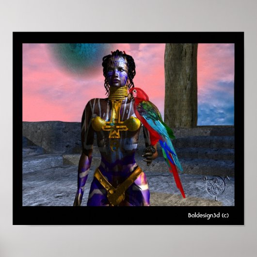 NORA CYBER WARRIOR POSTER (Voorkant)