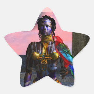 NORA CYBER WARRIOR STAR STER STICKER