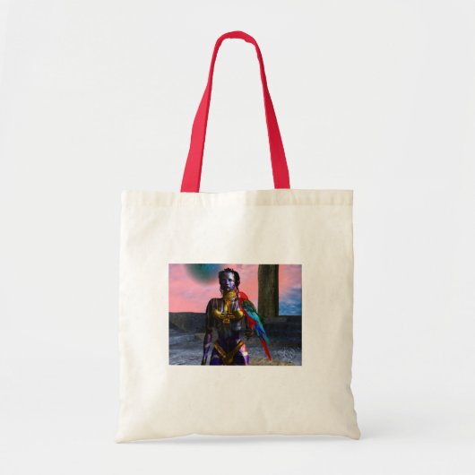 NORA CYBER WARRIOR TOTE BAG (Voorkant)