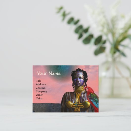 NORA CYBER WARRIOR VISITEKAARTJE (Staand voorkant)