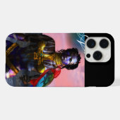 NORA CYBERKRIJGER MONOGRAAF iPhone HOESJE (Achterkant horizontaal)