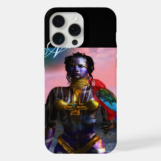 NORA CYBERKRIJGER MONOGRAAF iPhone HOESJE (Achterkant)