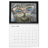 Nora de Piano Cat: Art Contest Agenda Kalender (Jan 2026)