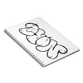 Nora Graffiti Art Name - Notitieboek (Rechterzijde)
