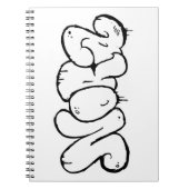 Nora Graffiti Art Name - Notitieboek (Voorkant)