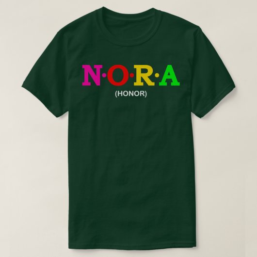 Nora Honor T-shirt (Design voorkant)