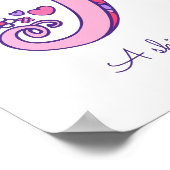 Nora letter N meisjes naam en betekenis poster (Hoek)